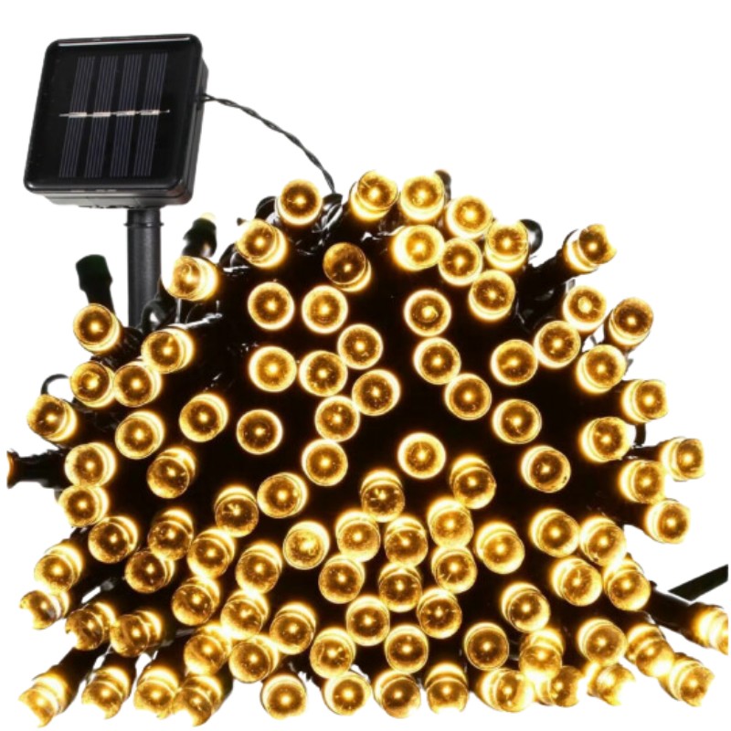 Outdoor Solar Fairy String Lights LED Waterproof