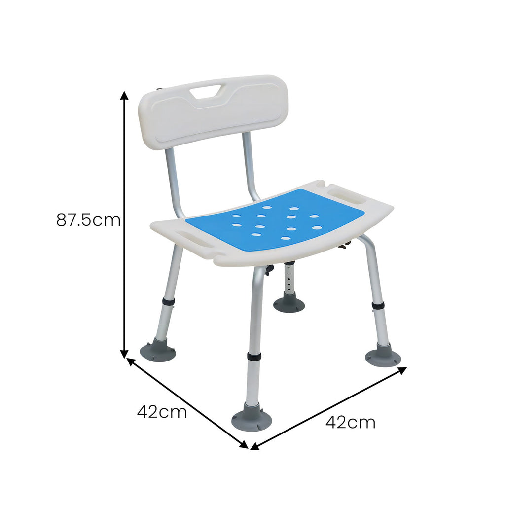 NNEDPE Shower Chair with Shower Head Holder