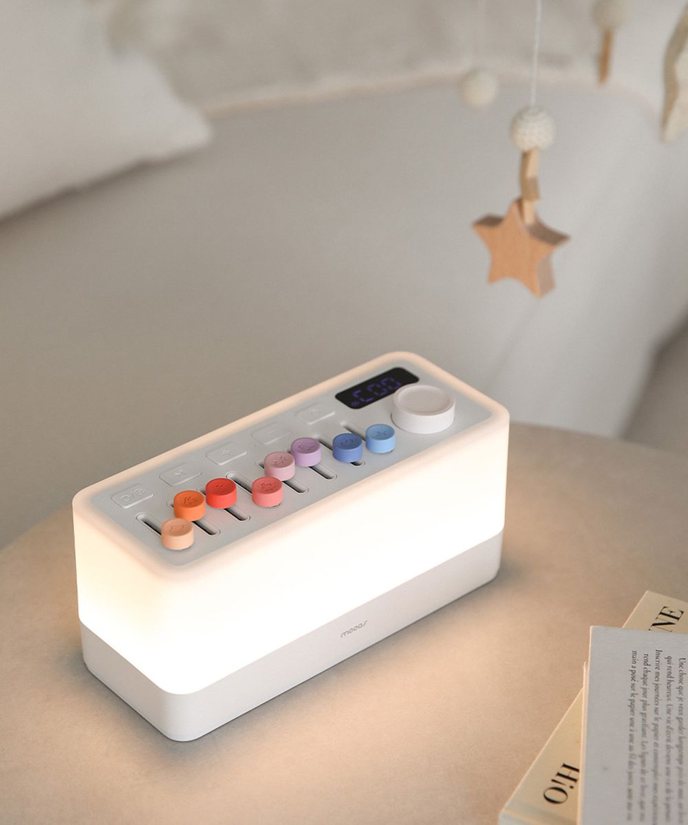 MOOAS DIY White Noise Mood Light Speaker | Relaxing Sound Machine